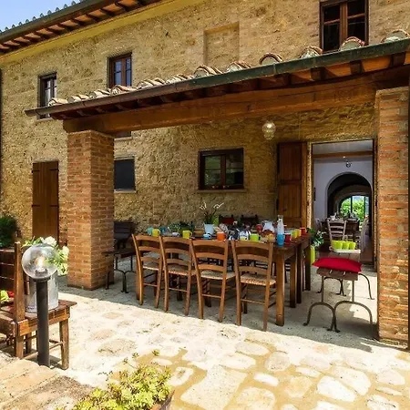 Villa Luxury Podere Colonica- Privacy, Exclusive View Volterra
