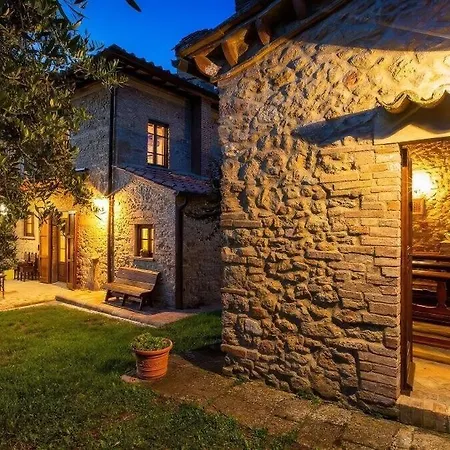 Luxury Podere Colonica- Privacy, Exclusive View Villa Volterra