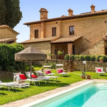 Villa Luxury Podere Colonica- Privacy, Exclusive View Volterra